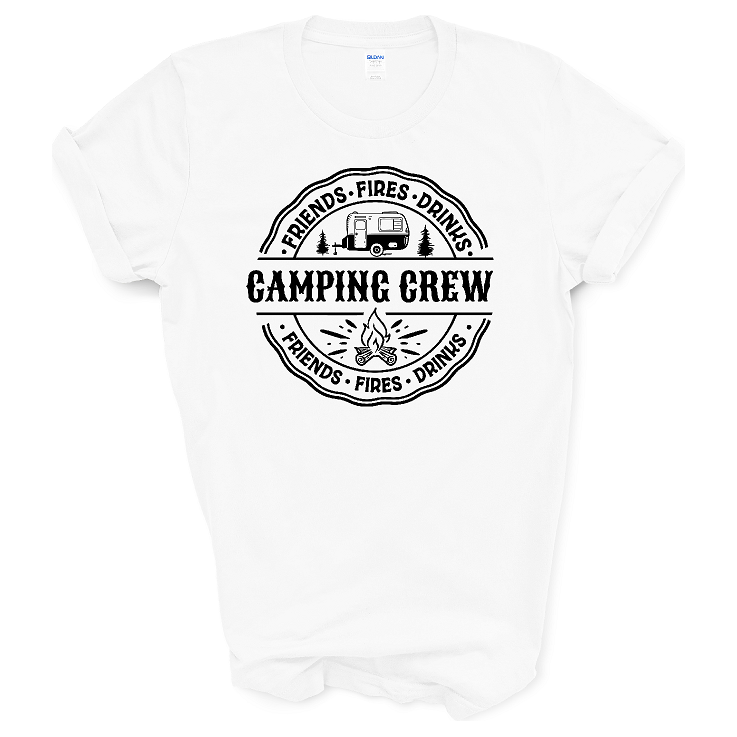 Unisex T-shirt Camping Crew