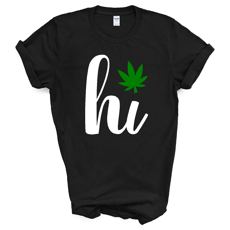 Unisex T-Shirt Hallo Grasblatt