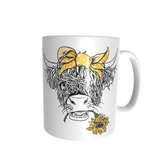 Mug/cup Scottish Highlander