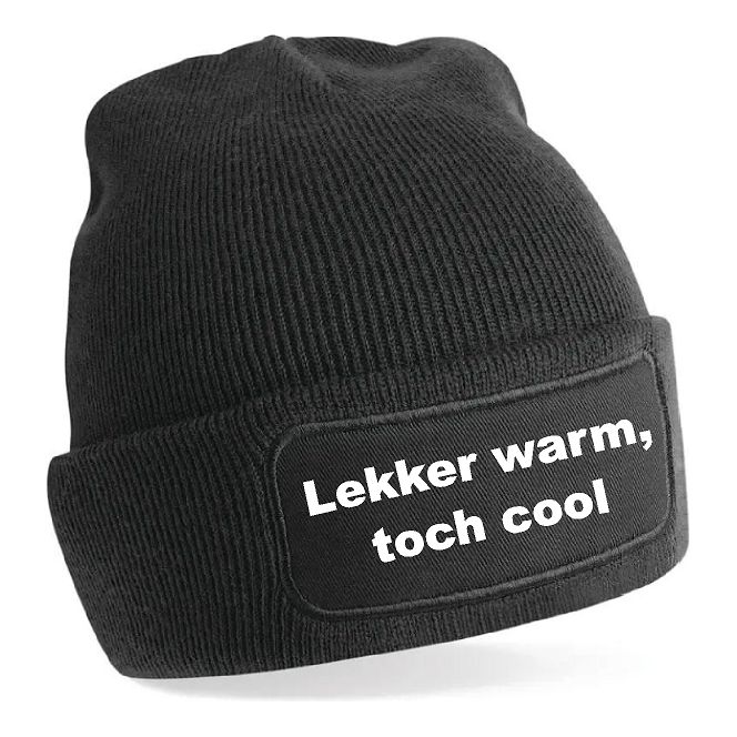 Muts/Beanie Lekker warm, toch cool