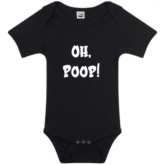 Baby Bodysuit Oh, Poop!