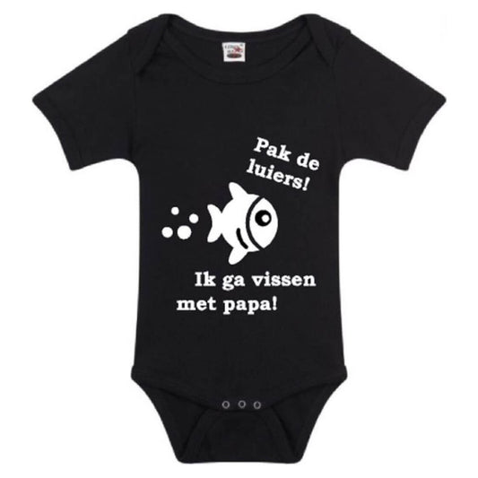 Romper Vissen met papa